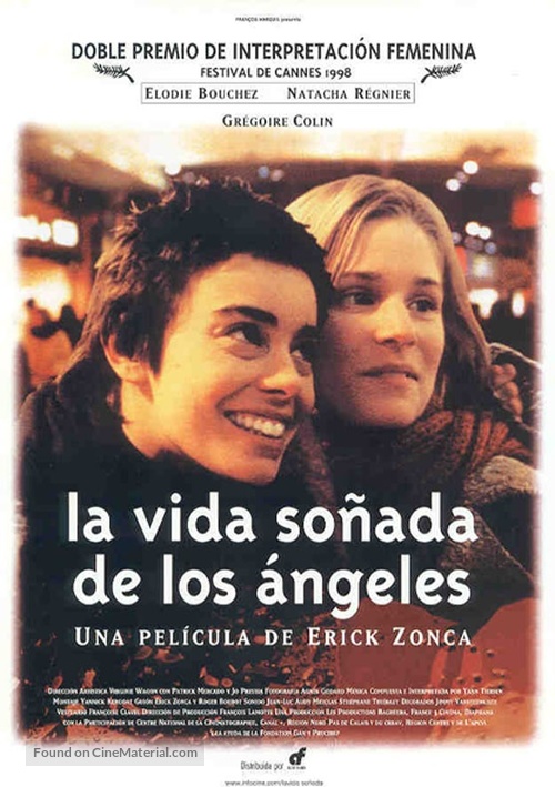 La vie r&ecirc;v&eacute;e des anges - Spanish Movie Poster