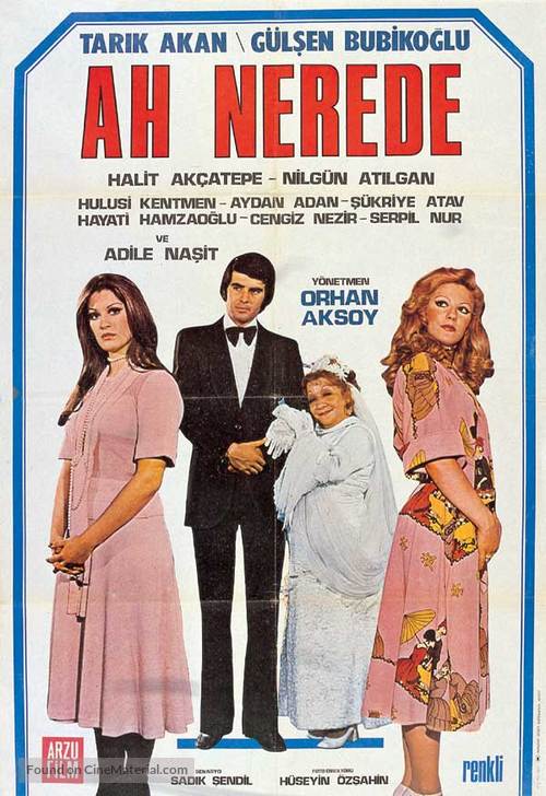 Ah nerede - Turkish Movie Poster