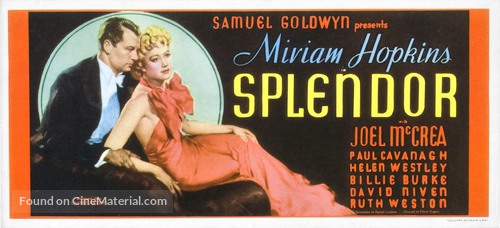 Splendor - Movie Poster