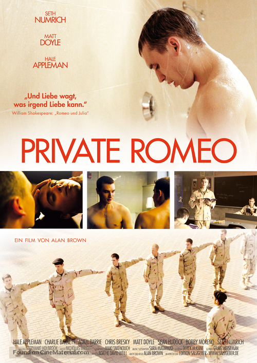 Private Romeo - German DVD movie cover