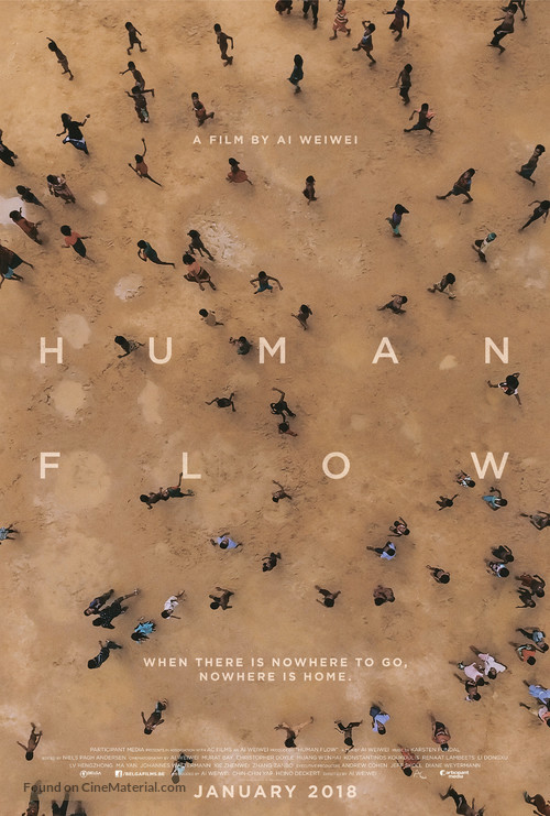 Human Flow - British Movie Poster