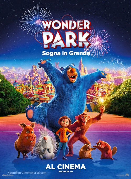 Wonder Park - Italian Movie Poster