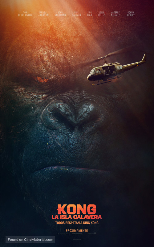 Kong: Skull Island - Spanish Movie Poster