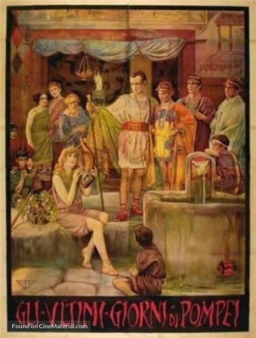 Gli ultimi giorni di Pompeii - Italian Movie Poster