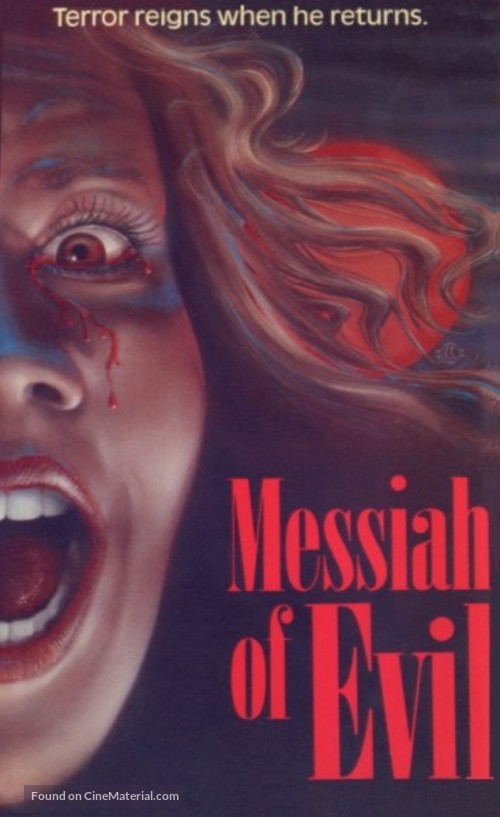 Messiah of Evil - VHS movie cover