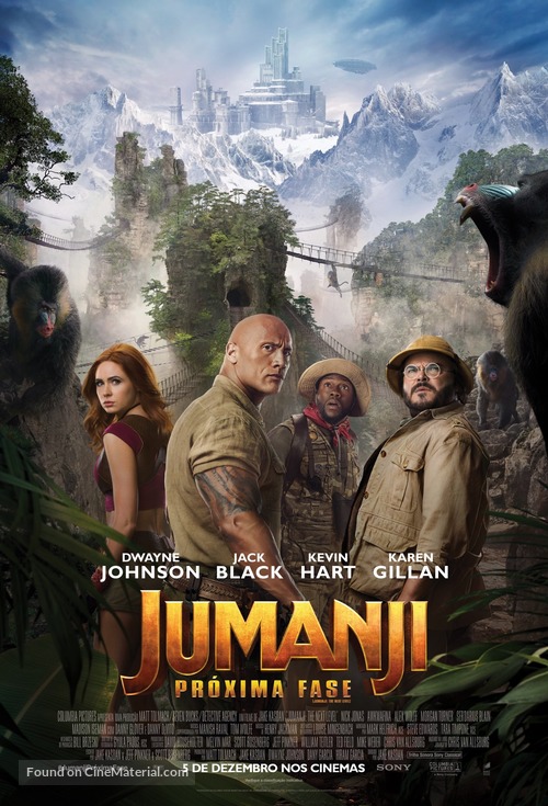 Jumanji: The Next Level - Brazilian Movie Poster