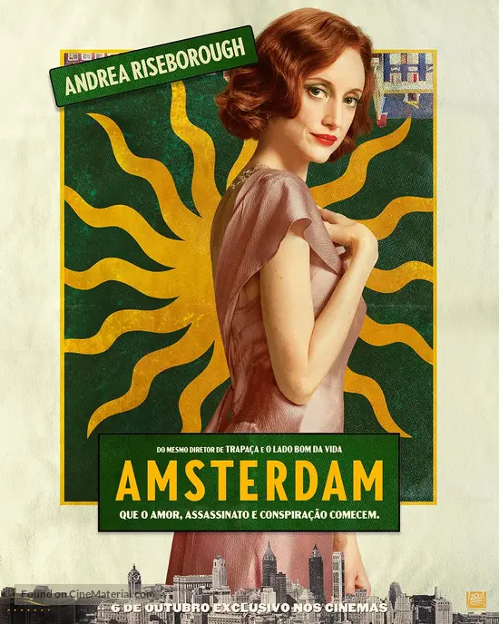 Amsterdam - Brazilian Movie Poster