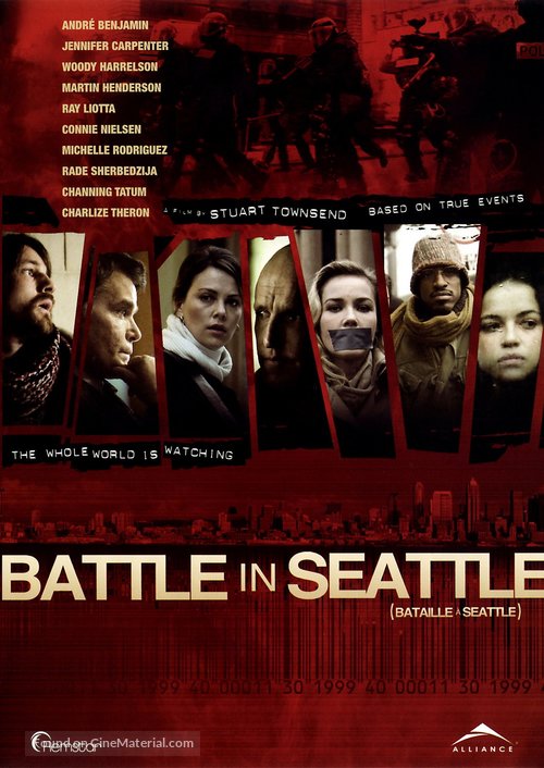 Battle in Seattle - Canadian DVD movie cover