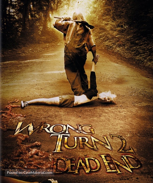 Wrong Turn 2 - German Blu-Ray movie cover