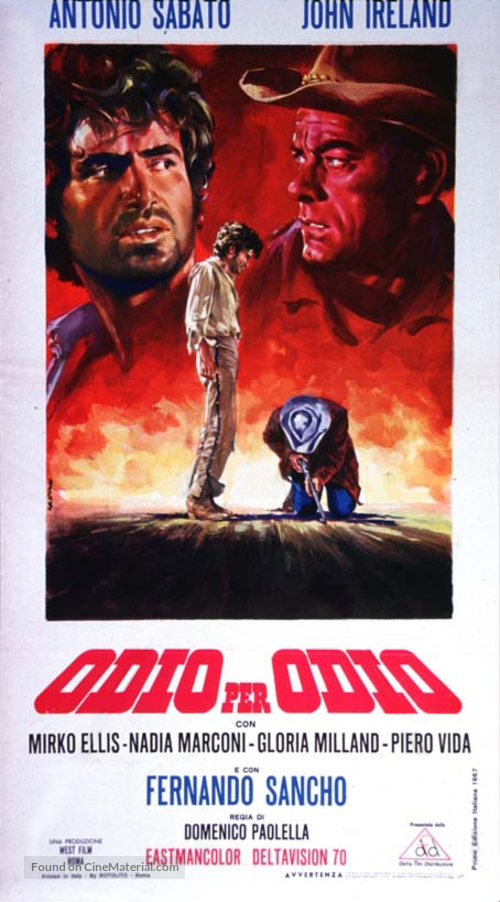 Odio per odio - Italian Movie Poster