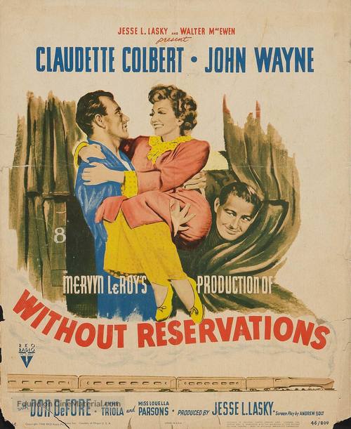 Without Reservations - Movie Poster