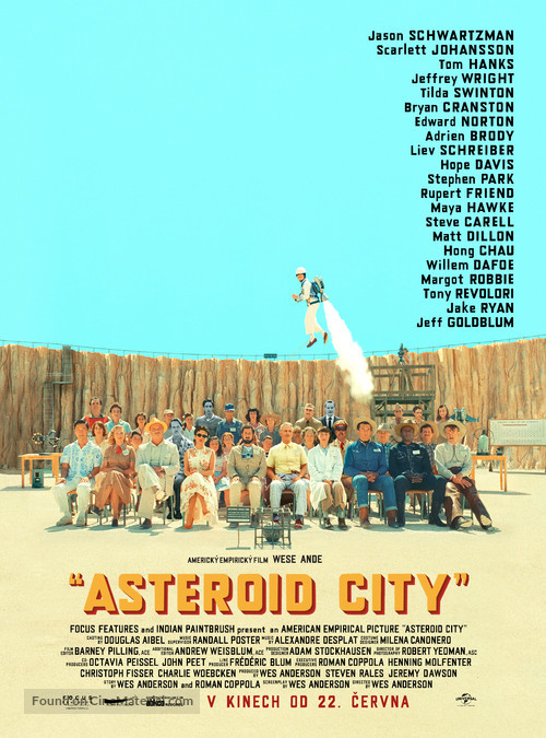 Asteroid City - Czech Movie Poster