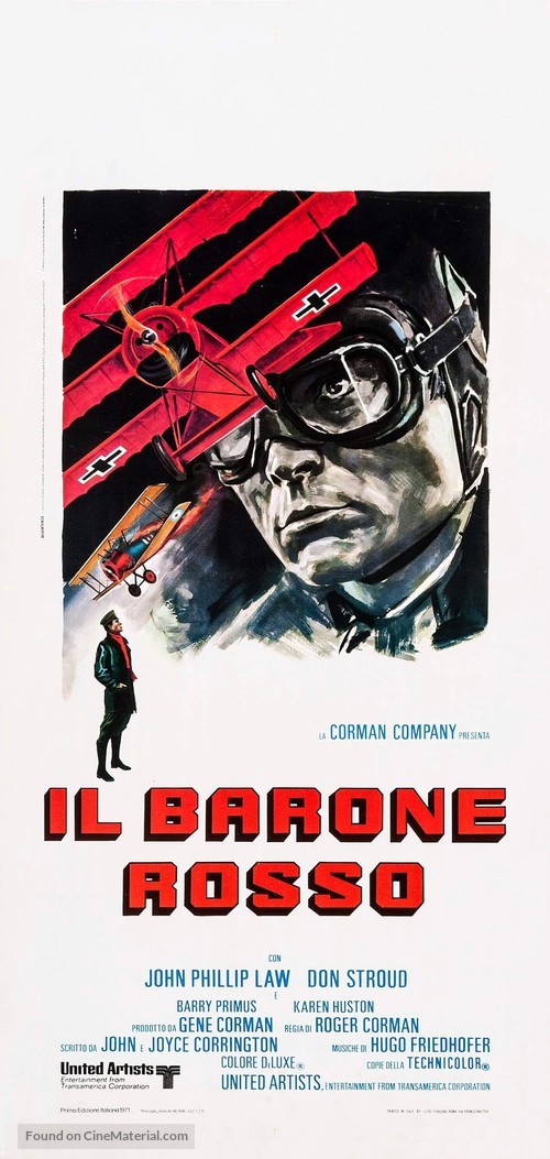 Von Richthofen and Brown - Italian Movie Poster