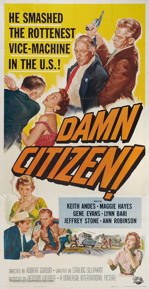 Damn Citizen - Movie Poster