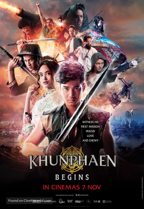 Khun Phaen Begins - Malaysian Movie Poster