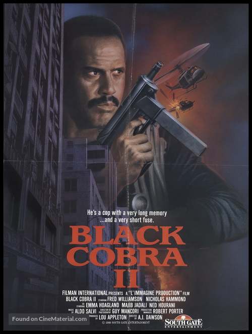 Cobra nero 2 - Movie Poster