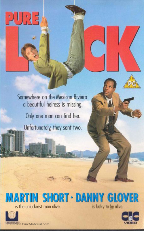 Pure Luck - British Movie Cover