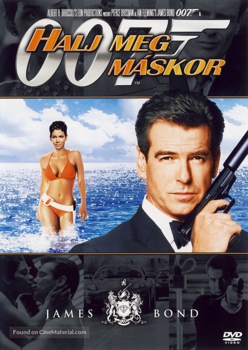 Die Another Day - Hungarian DVD movie cover