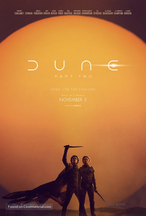 Dune: Part Two (2024) British movie poster