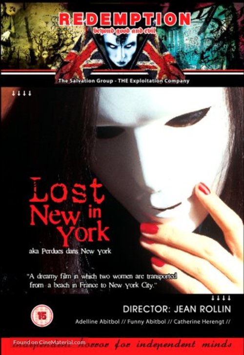Perdues dans New York - British DVD movie cover