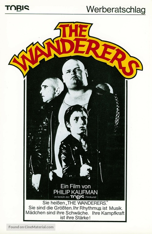 The Wanderers - German poster