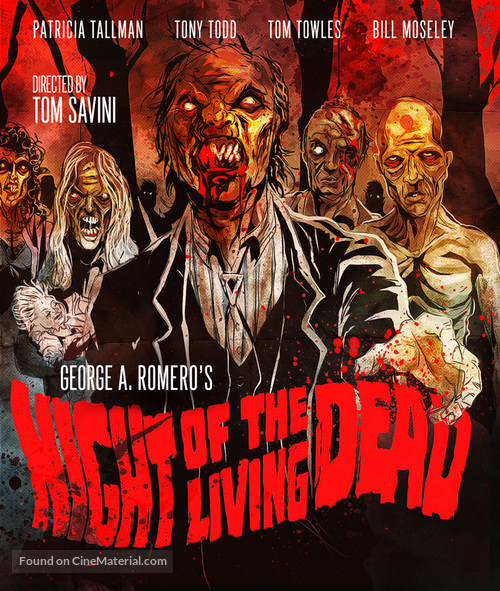 Night of the Living Dead - Australian Movie Cover