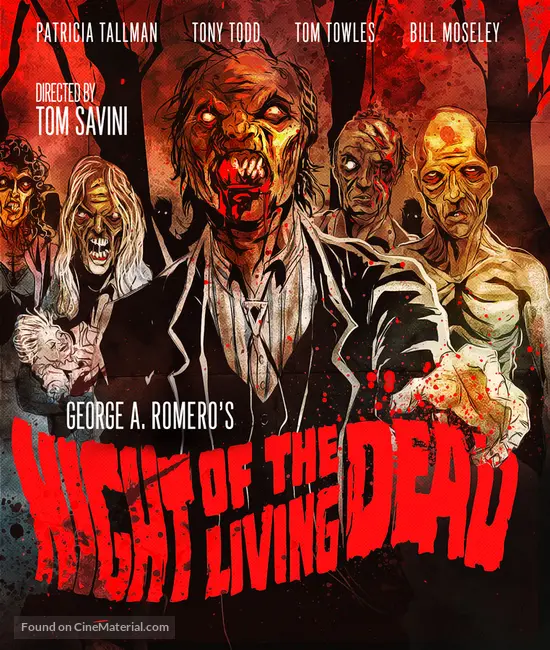 Night of the Living Dead - Australian Movie Cover