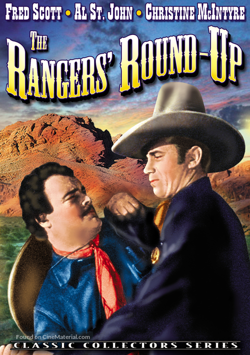 The Rangers&#039; Round-Up - DVD movie cover