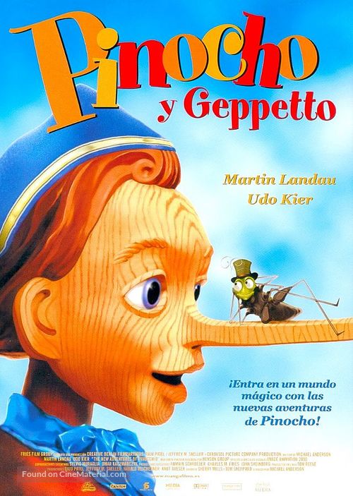 The New Adventures of Pinocchio - Spanish poster