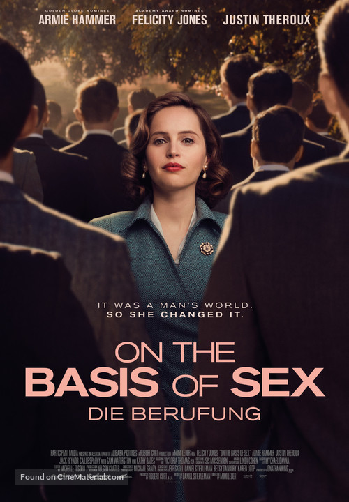 On the Basis of Sex - Swiss Movie Poster