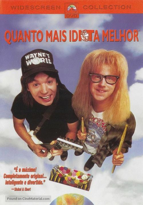 Wayne&#039;s World - Brazilian DVD movie cover