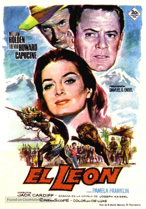 The Lion - Spanish Movie Poster