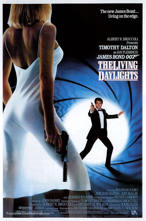 The Living Daylights - Movie Poster