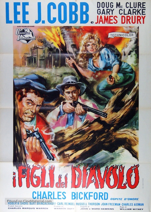 The Devil&#039;s Children - Italian Movie Poster