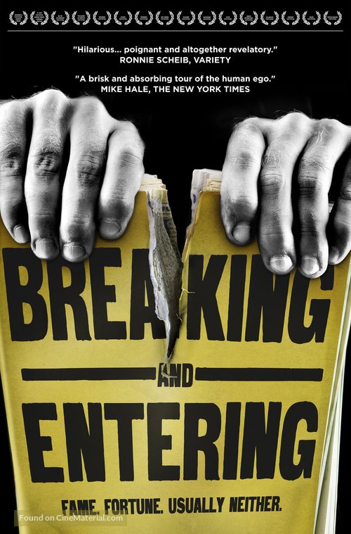 Breaking and Entering - DVD movie cover