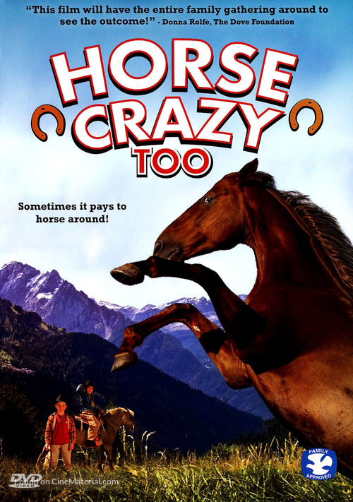 Horse Crazy 2: The Legend of Grizzly Mountain - DVD movie cover