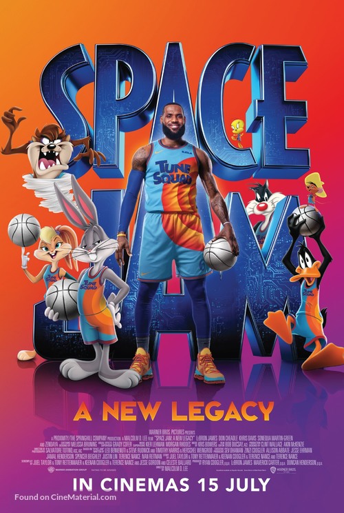 Space Jam: A New Legacy - Singaporean Movie Poster