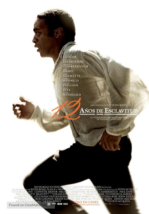 12 Years a Slave - Chilean Movie Poster