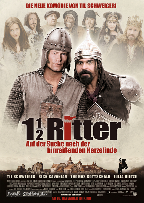 1 1/2 Ritter - Auf der Suche nach der hinrei&szlig;enden Herzelinde - German Movie Poster