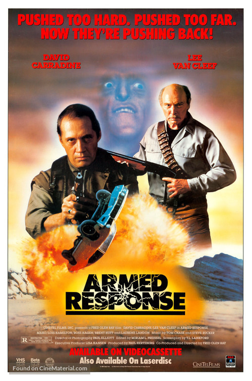Armed Response - Video release movie poster