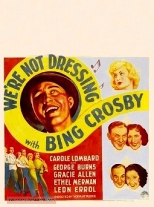 We&#039;re Not Dressing - Movie Poster