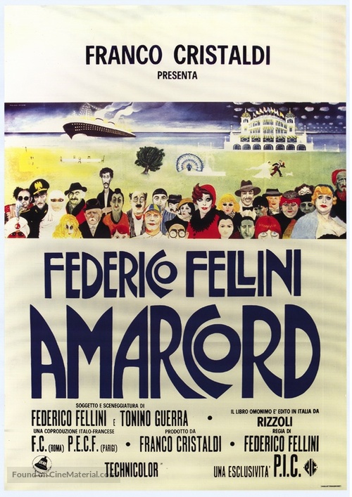 Amarcord - Italian Movie Poster