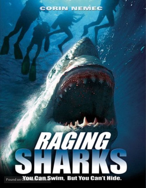 Raging Sharks - Blu-Ray movie cover