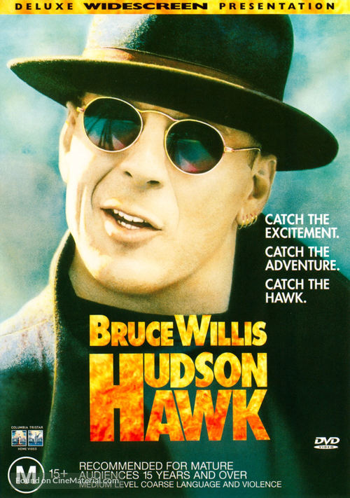 Hudson Hawk - Australian DVD movie cover