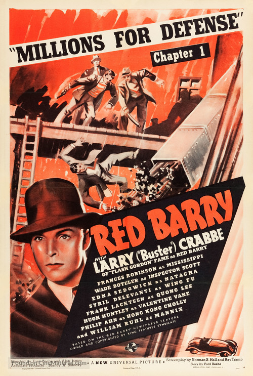 Red Barry - Movie Poster