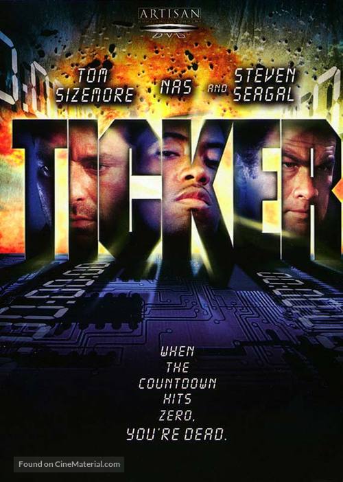 Ticker - DVD movie cover