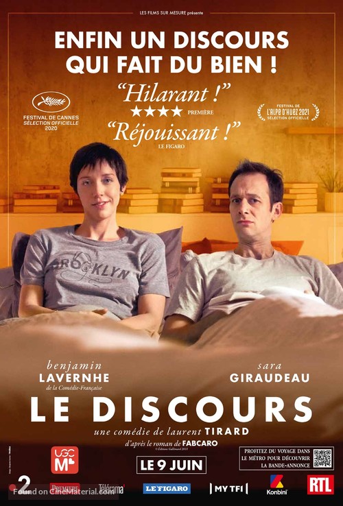 Le discours - French Movie Poster