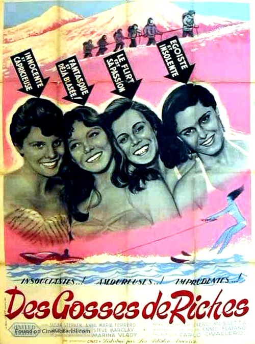 Fanciulle di lusso - French Movie Poster