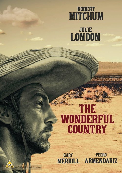 The Wonderful Country - British DVD movie cover