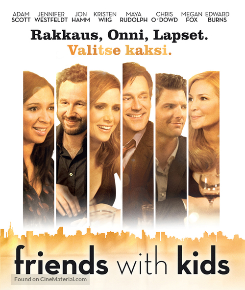 Friends with Kids - Finnish Blu-Ray movie cover